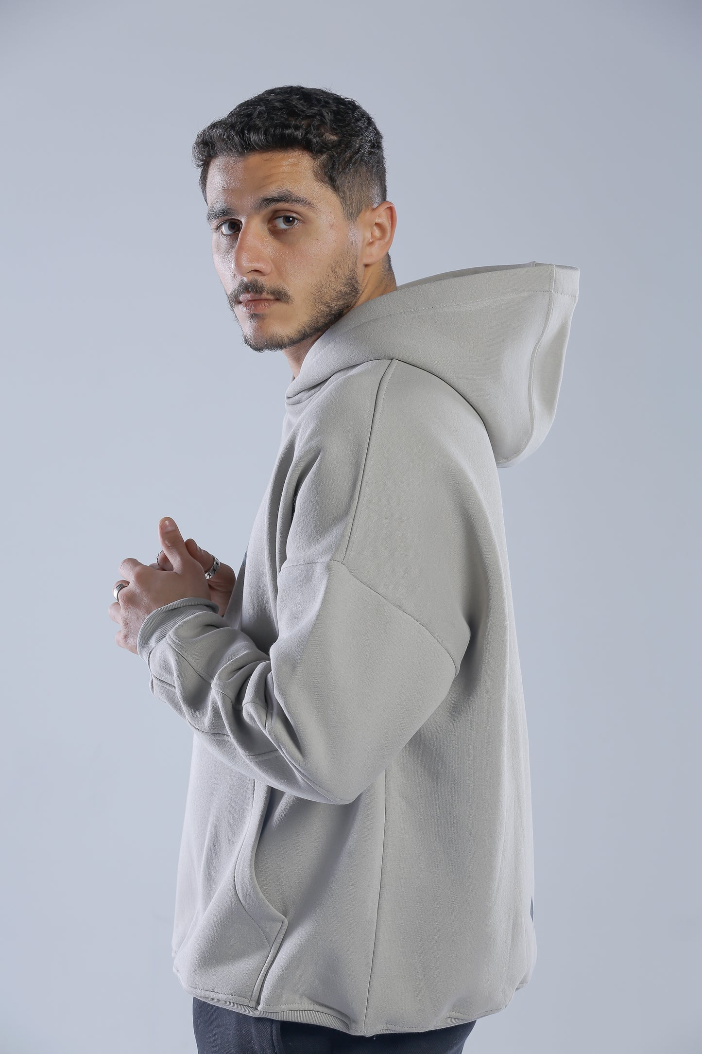 Évasion - Oversized Melton Cotton Hoodie
