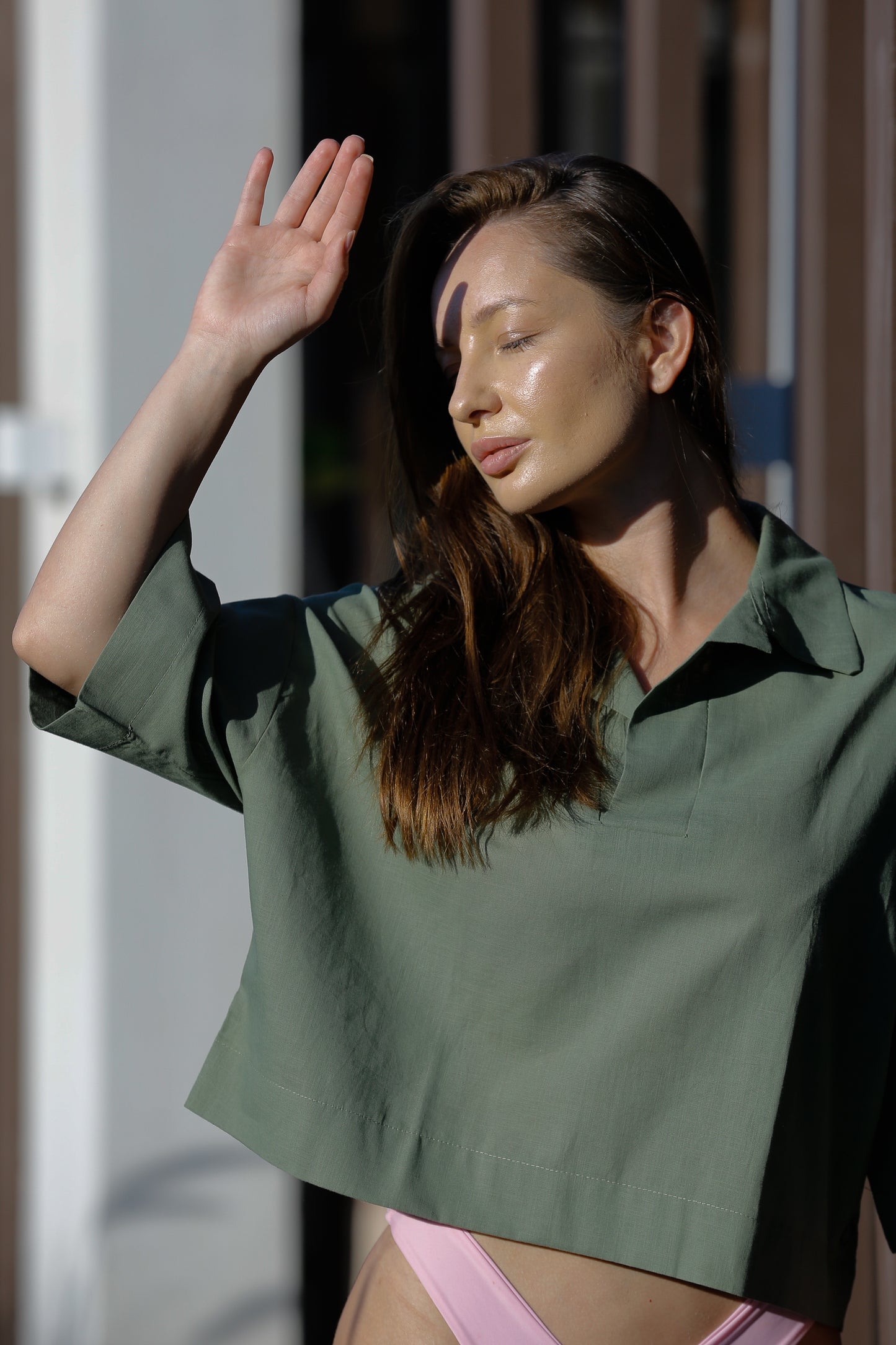 Ó Linen Shirt For Her