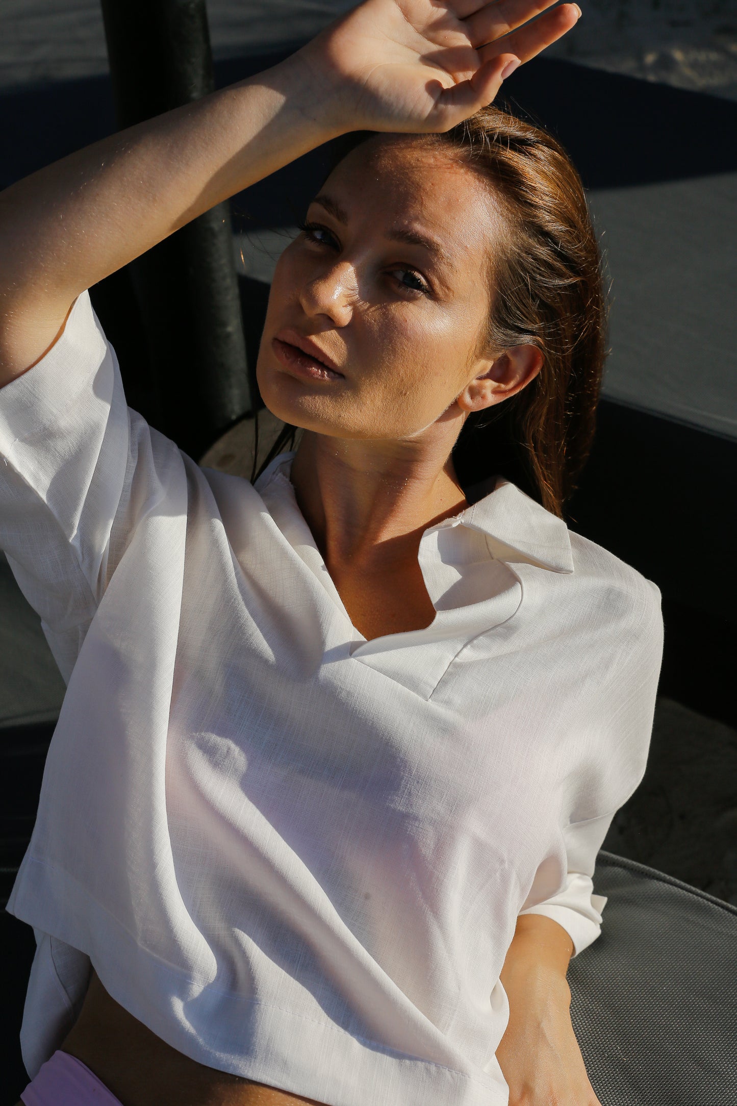 Ó Linen Shirt For Her