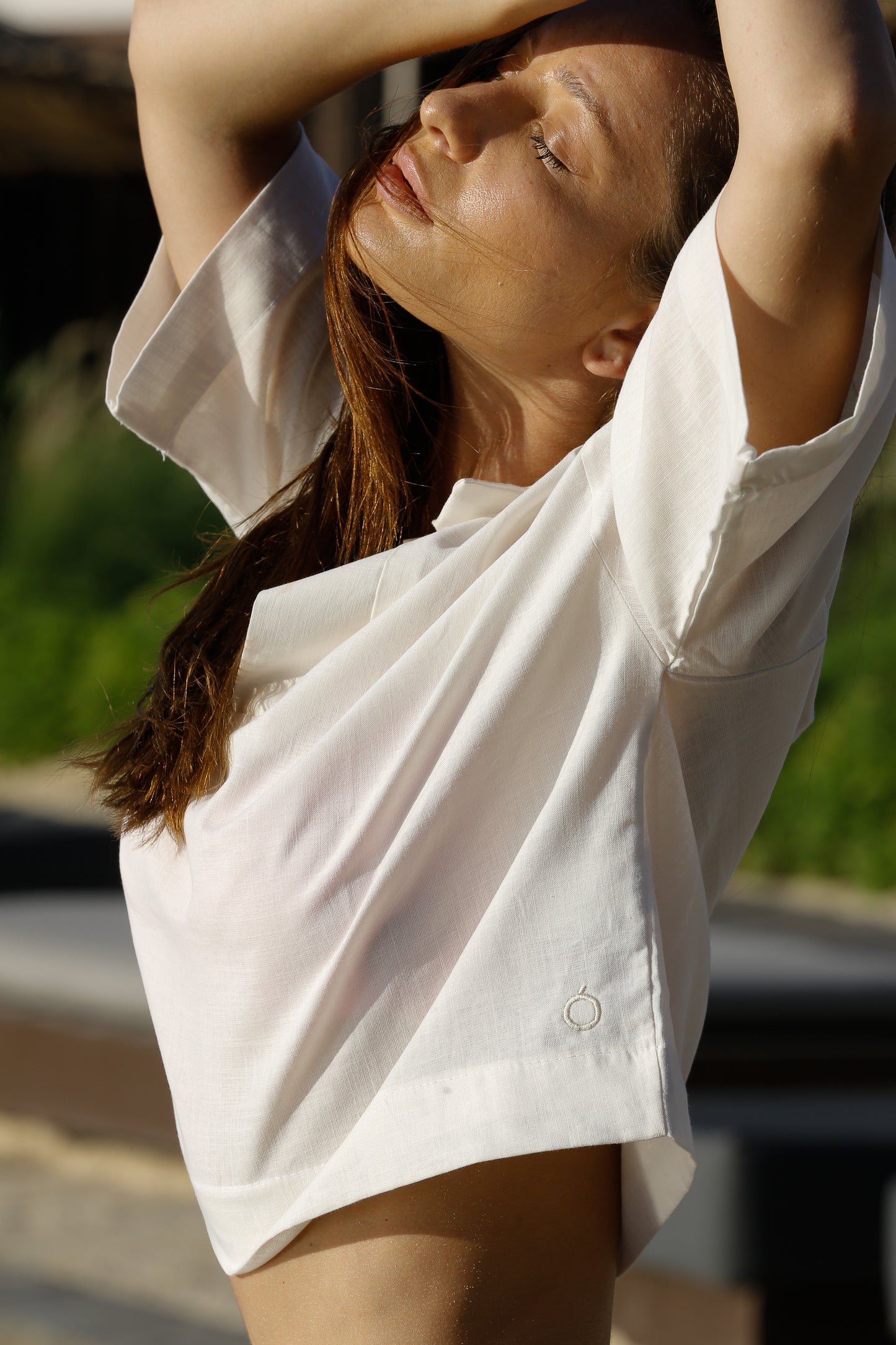 Ó Linen Shirt For Her