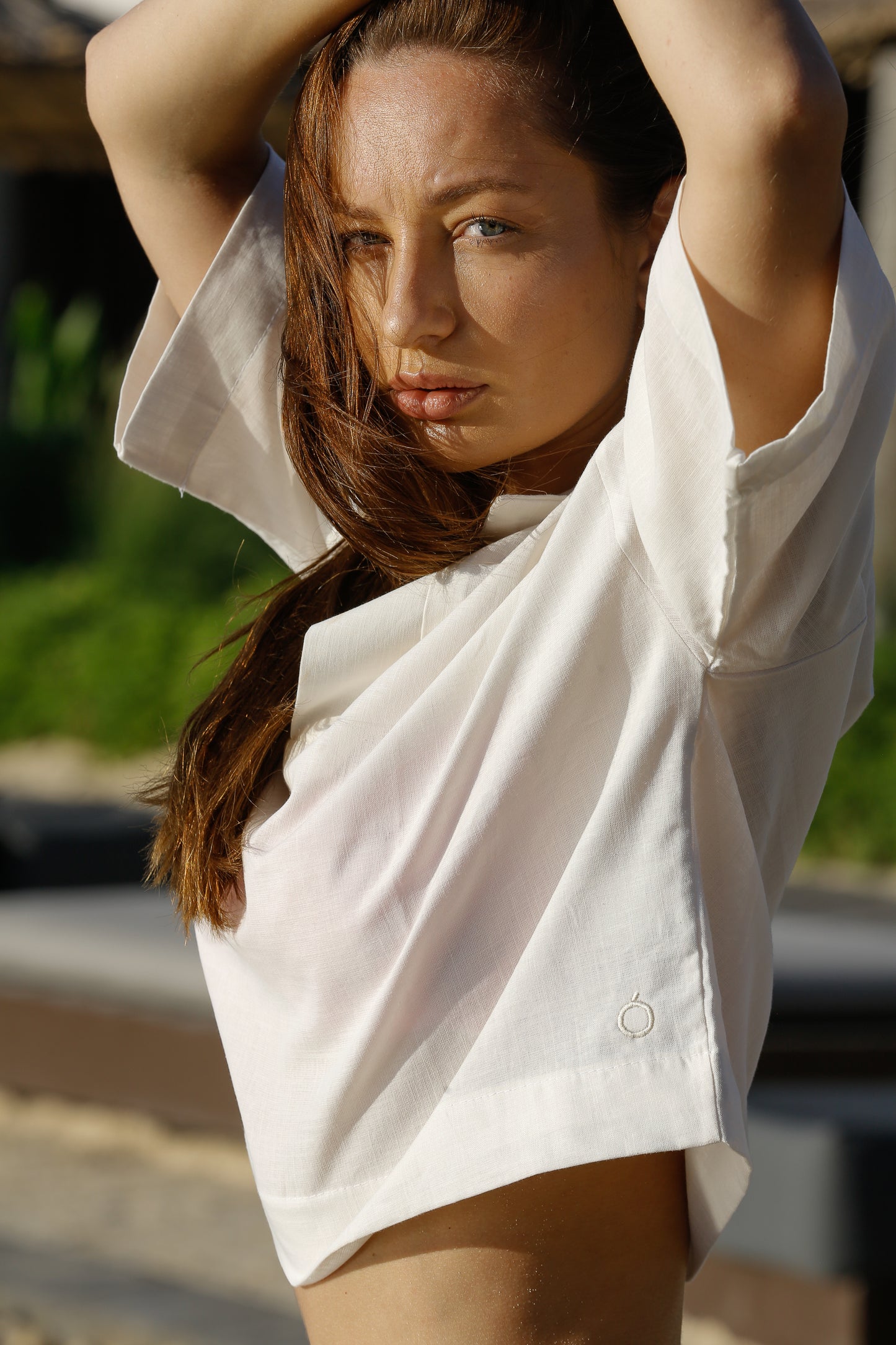 Ó Linen Shirt For Her