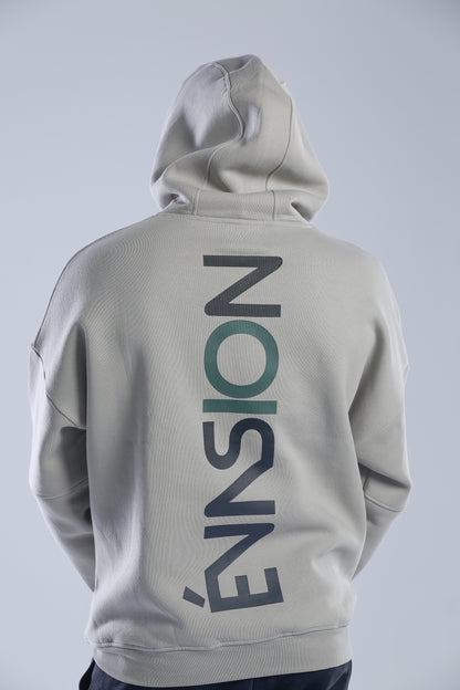 Évasion  - Oversized Melton Cotton Hoodie