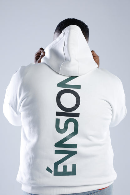 Évasion  - Oversized Melton Cotton Hoodie