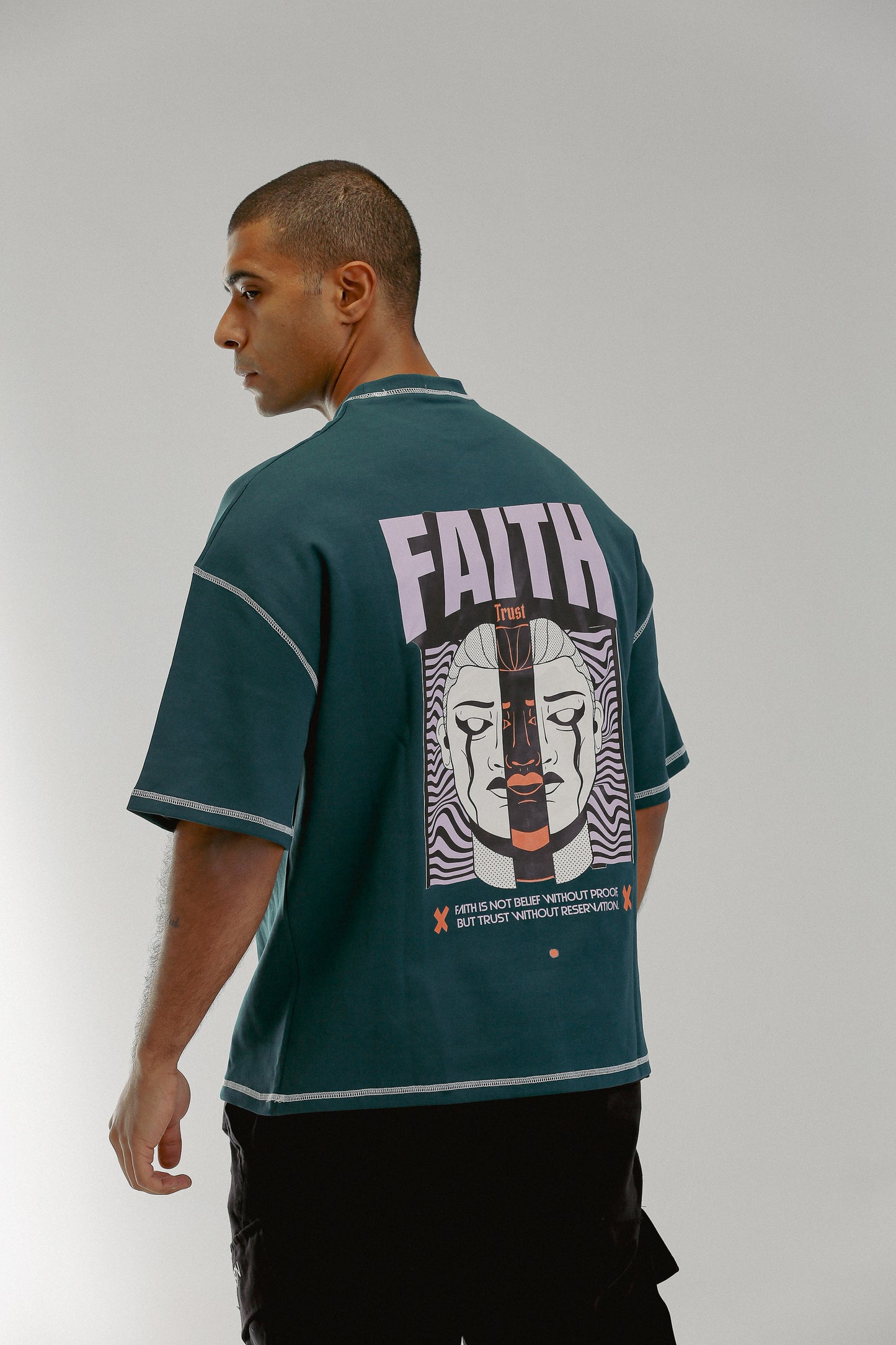 FAITH OVR SIZE T-SHIRT ( UNISEX )