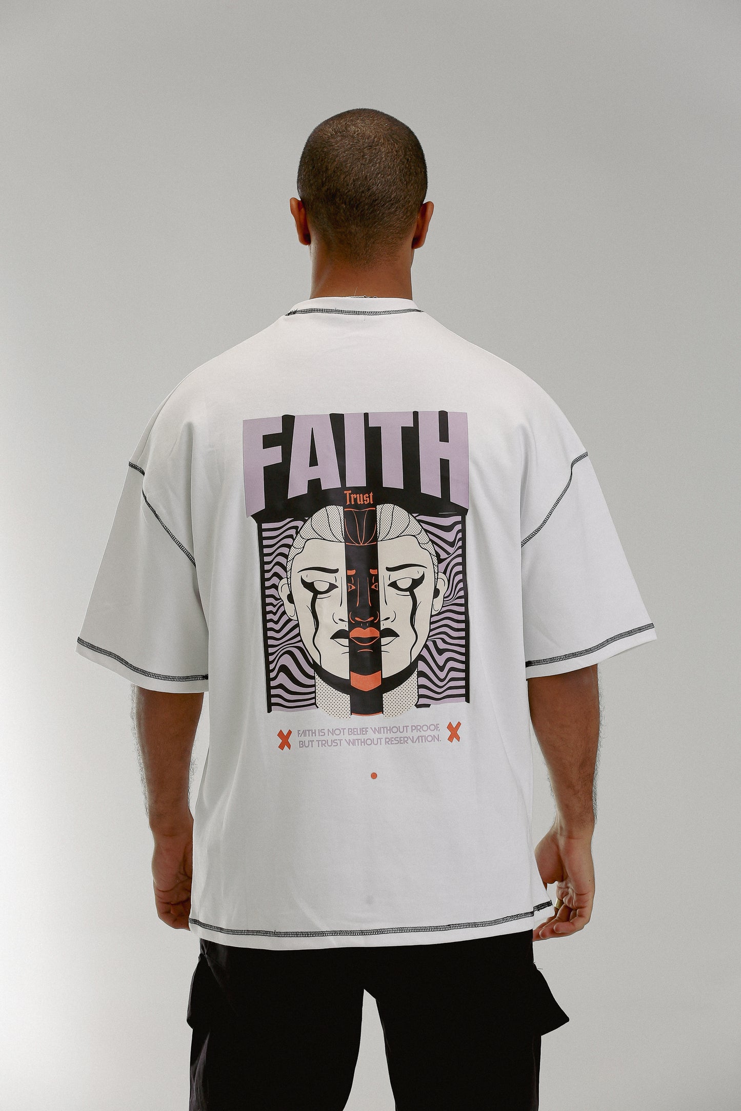 FAITH OVR SIZE T-SHIRT ( UNISEX )