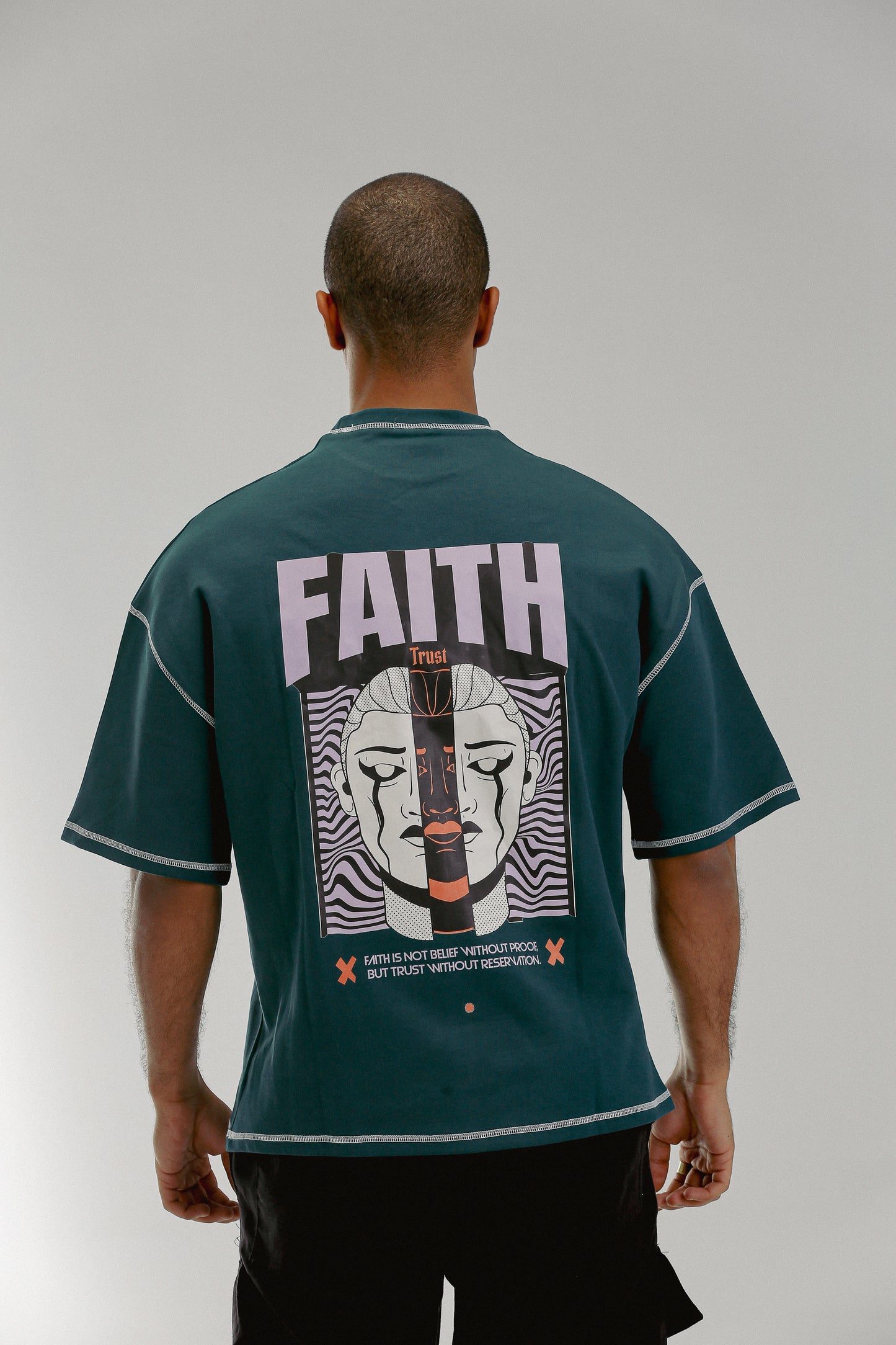 FAITH OVR SIZE T-SHIRT ( UNISEX )