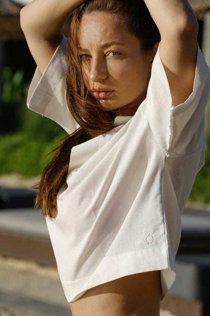 Ó Linen Shirt For Her